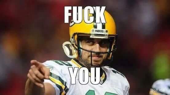 Happy Birthday! From, Aaron Rodgers 
