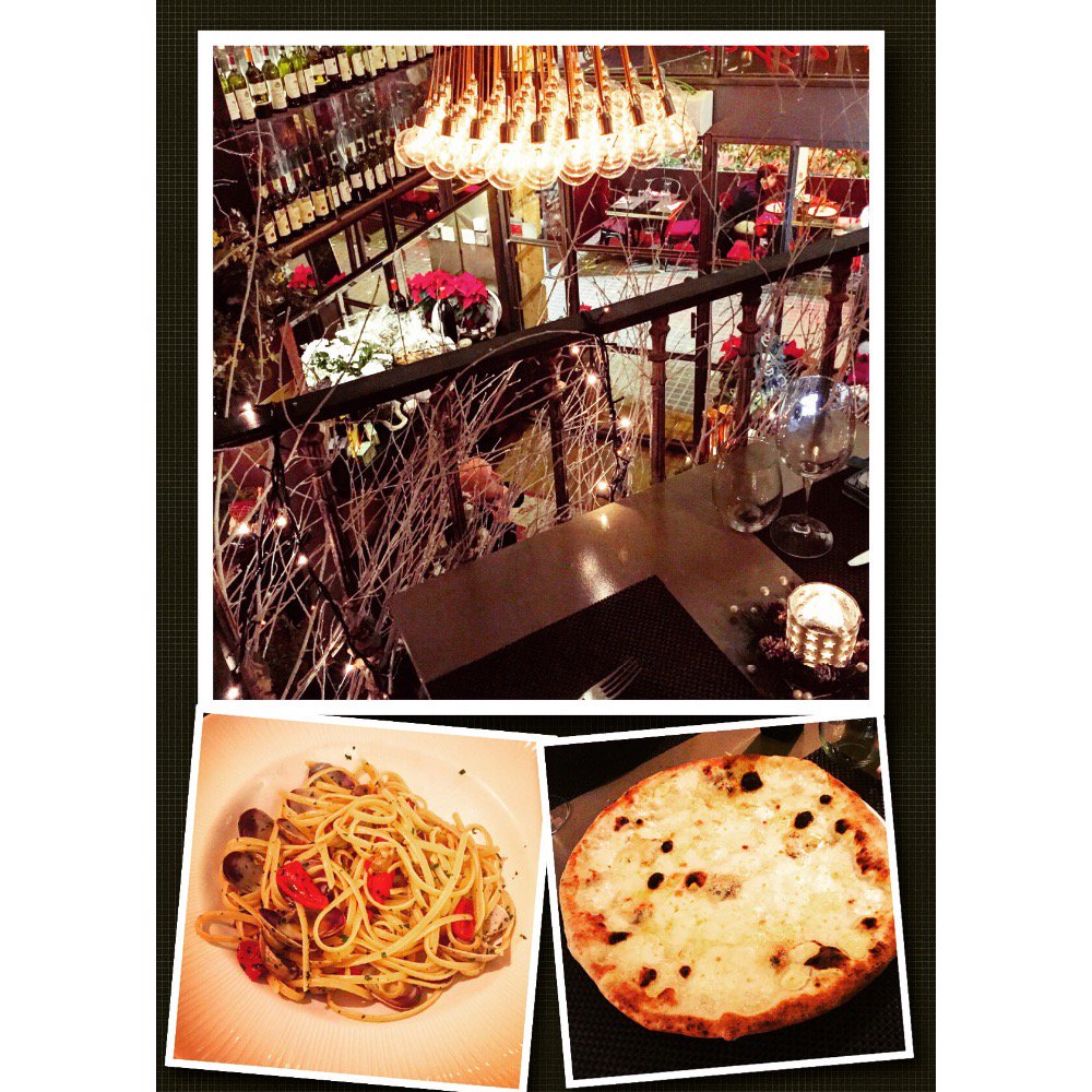 DeGusto10's tweet photo. Para una cena romántica Restaurante Margherita en Barcelona.Decoración muy cuidada.Pasta buenísima,platos abundantes https://t.co/N4Yl32BHMG