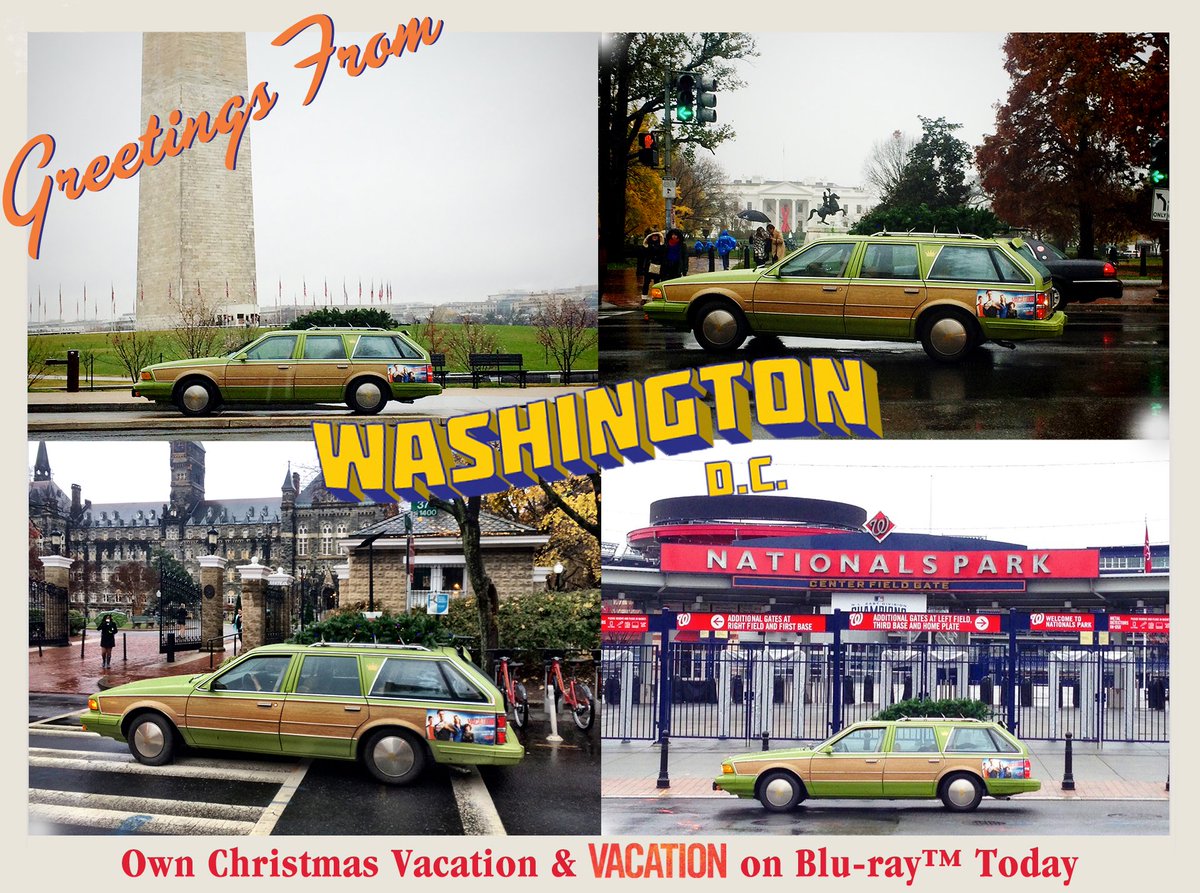 Greetings and Happy Holidays from the #Vacation Truckster in Washington D.C. bit.ly/Own_ChristmasV…