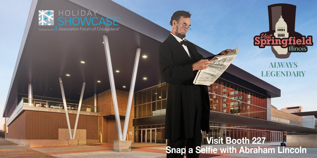 SpringfieldTrip's tweet photo. Holiday Showcase at the Hyatt Regency Chicago tomorrow! @AssocForum #HS2015! Visit us at booth #227 #SpringfieldIL! https://t.co/NV2qXvijlw