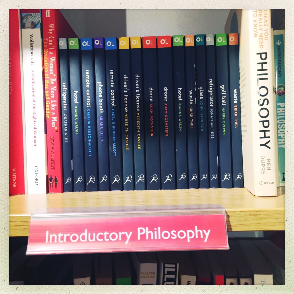 JCKristensen1's tweet photo. #objectstudies = introductory philosophy @objectsobjects https://t.co/xjd8KnVc8K