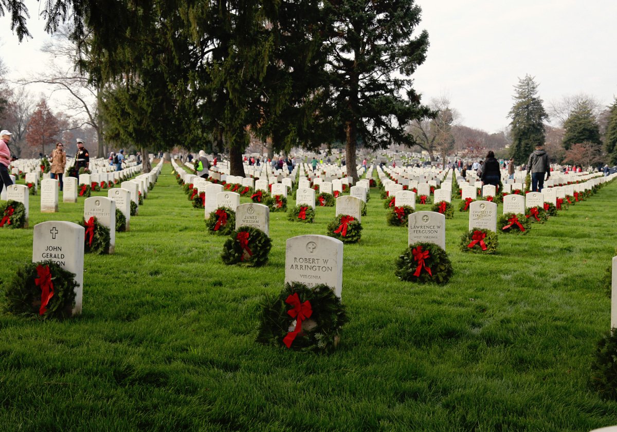 DutyFirstVA's tweet image. DFC volunteers proudly participate in @WreathsAcross America at @ArlingtonNatl #WWA2015 bit.ly/1lJrERx