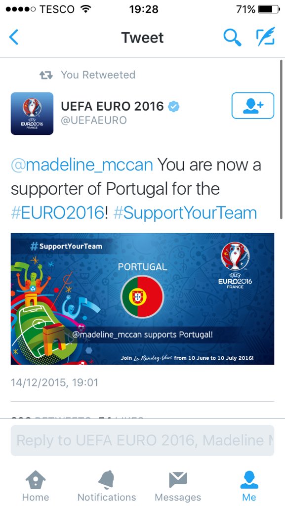 TomRoss_'s tweet photo. This is once again why football Twitter is the best 😂 @UEFAEURO you've had a mare 😂😂 https://t.co/8008E6odv9