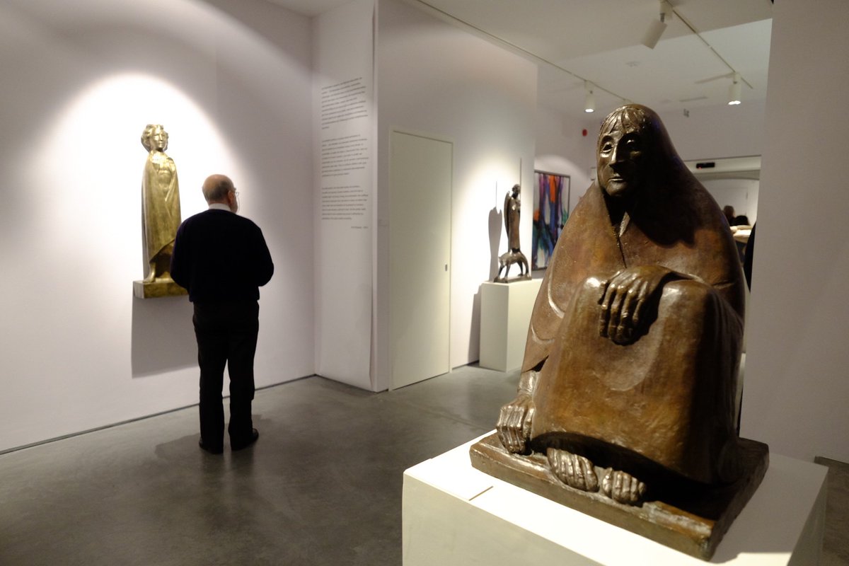 turismodemalaga's tweet photo. El @MuseoJorgeRando acoge la muestra magna, por primera vez en España, de la obra escultórica de Ernst Barlach https://t.co/CHIHYvBjeJ
