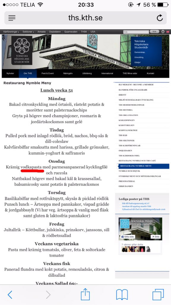 victoriakiim's tweet photo. Bra lunch på onsdag. #Livetpåkth https://t.co/rdfzFvxFib