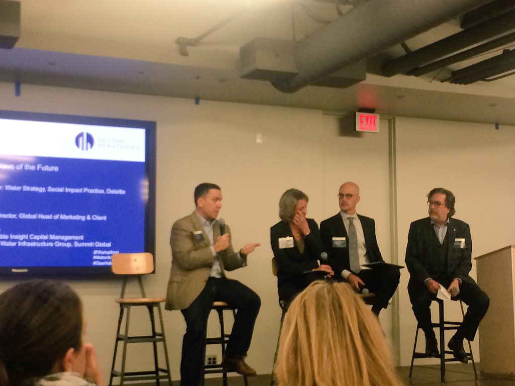 SICMgmt's tweet photo. @BruceKahn1 speaking on the @SkytopStrat panel:  Investing in Water: The Wave of the Future (water pun intended) https://t.co/LVDBstQMzo