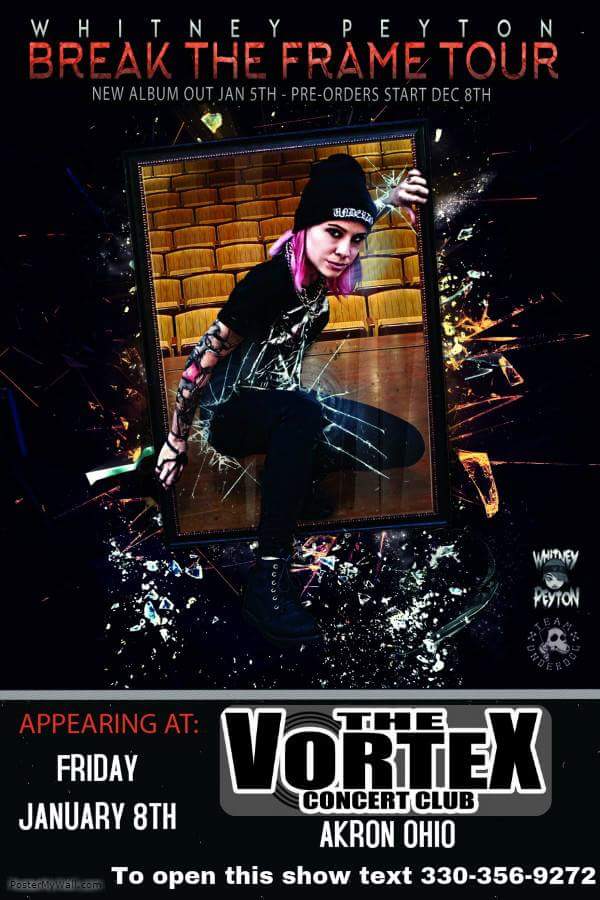 AdonisMontgomer's tweet photo. @WhitneyPeyton AND @thegrindaholik1 ROCKING SAME STAGE,SAME NITE!!! #VORTEX #AKRON #OHIO JANUARY 8TH
DON'T MISS IT!! https://t.co/06f27qrMuz