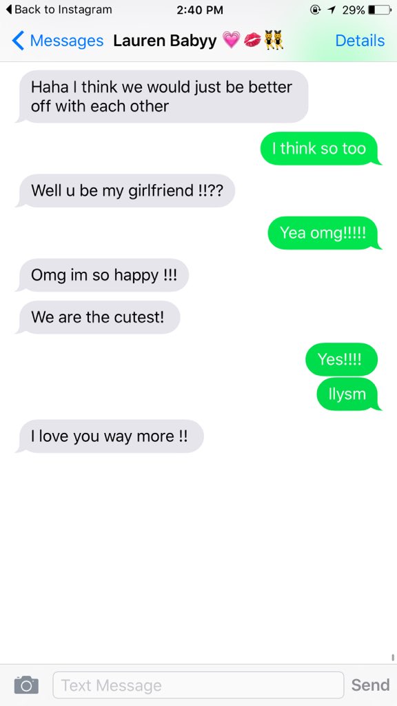 britttly's tweet photo. Officially in a relationship https://t.co/fU9IbUS8eT