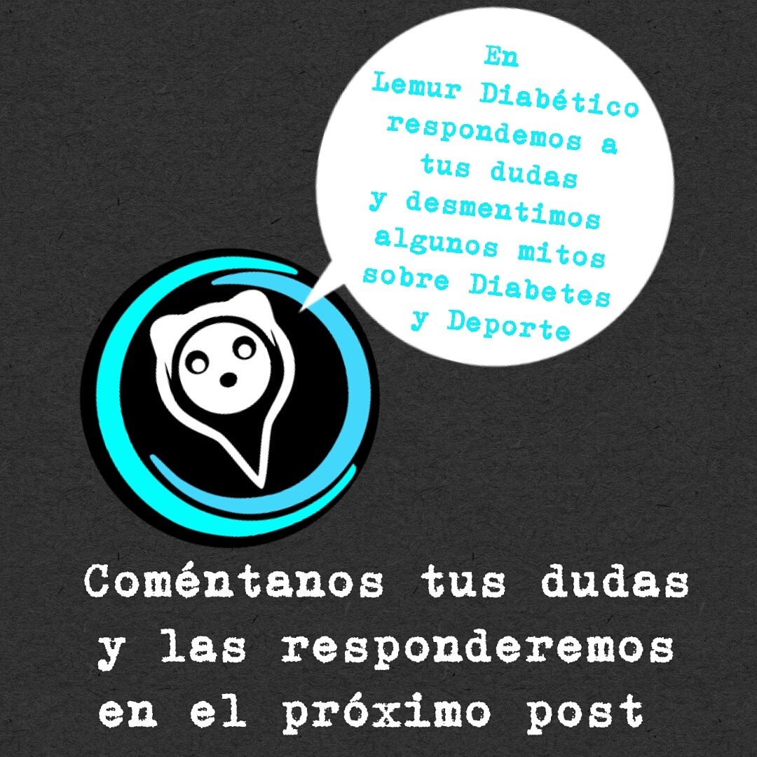 Lemurdiabetico's tweet photo. Envíanos tus #dudas sobre #Deporte y #Diabetes y las resolveremos en el próximo #post ¡Te esperamos! https://t.co/wGNCnB5pKL