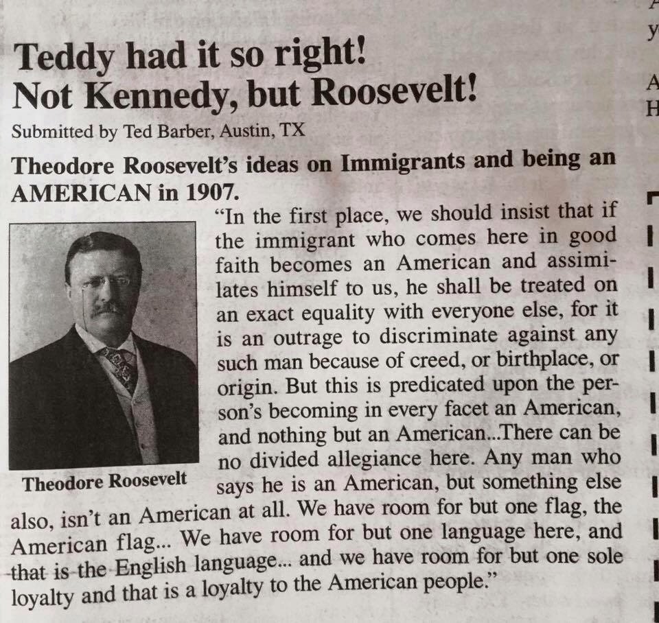 AZInsuranceAndy's tweet image. #teddy #politics #immigration