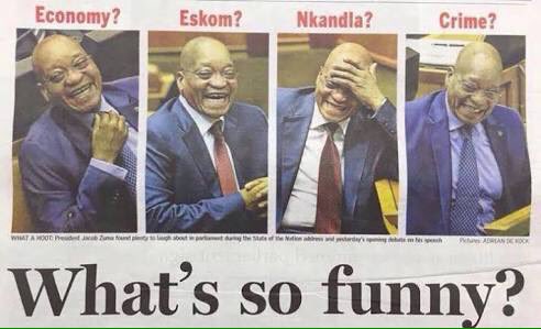 ALETTAHA's tweet photo. It is us or him, South Africa. Simple. @MmusiMaimane "@PieterBotha20: #ZumaMustFall #ZumaMustStillFall https://t.co/RyRggvUQ19"