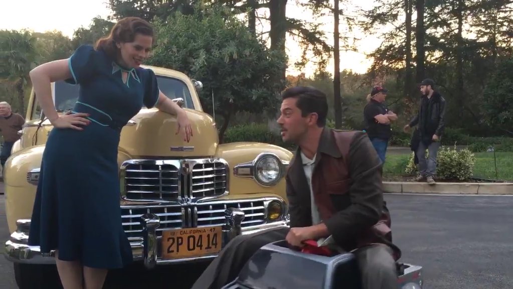 The first electric car by Howard Stark! 😂 
#AgentCarter #HowardStark