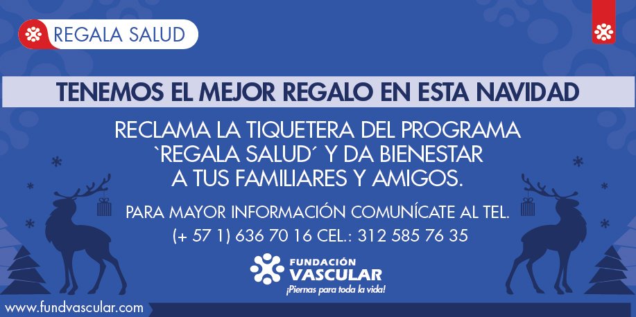 FundVascularCol's tweet photo. ¡Comienza la semana con esta noticia! https://t.co/u7vE9b6yVB