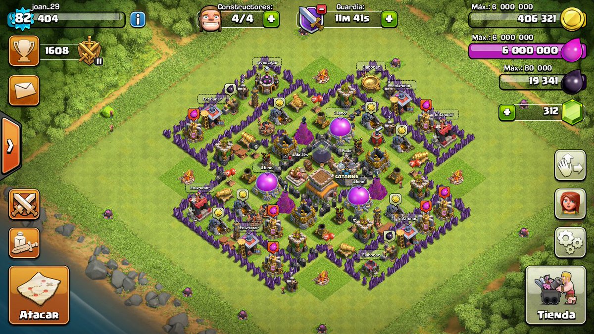 MollaJoan's tweet photo. @Alvaro845 @ClashofClans menuda bugeada de muros 😨😨😨 https://t.co/WhrCACkS77