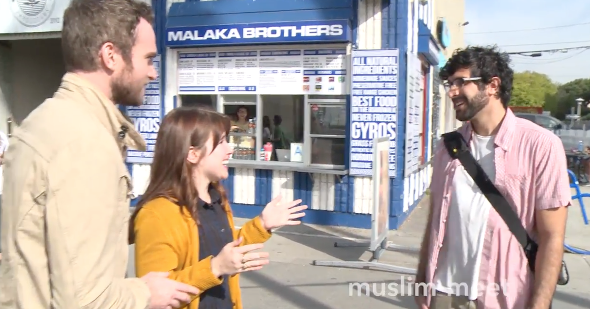 funnyordie's tweet photo. Muslim-Meet connects you with a real live Muslim person to help cure your Islamophobia: https://t.co/QCrFOHYu81 https://t.co/Uu84zXYnGJ
