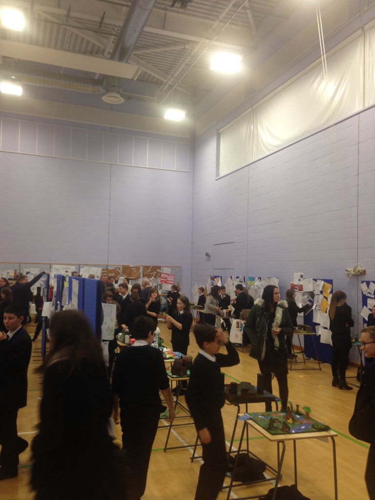 HumsWalbottle's tweet photo. Year 7 students showing off their fabulous PBL settlements tonight. Thank you to everyone who came! @walbottlecampus https://t.co/NdIRq4VwN6