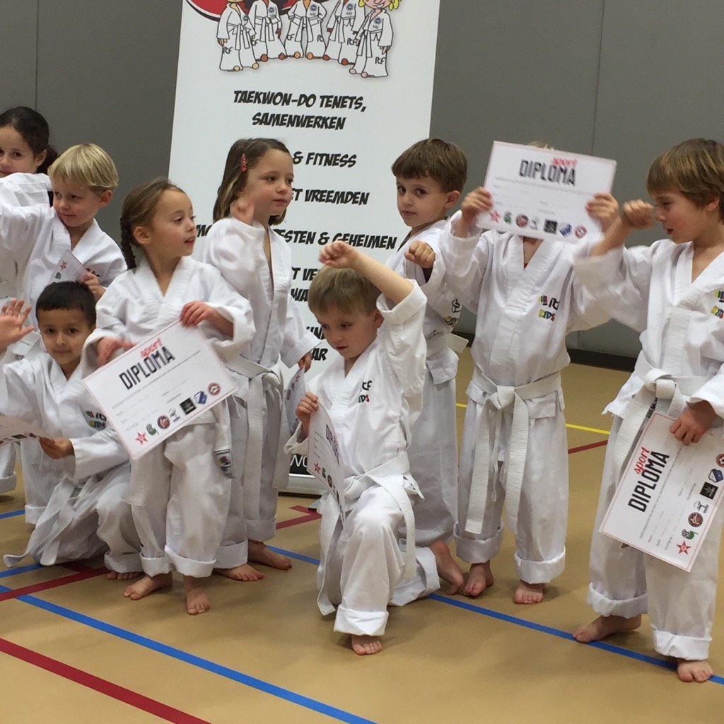 TKD Cool Kids gaan goed