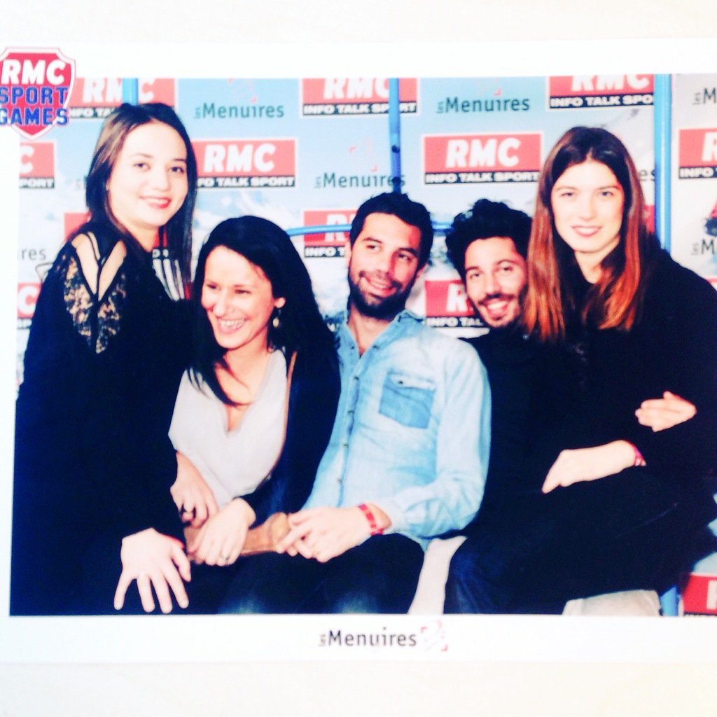 Une partie de la Dream Team COM aux <a href="/LesMenuires/">Les Menuires</a> ! #RMCSportGames