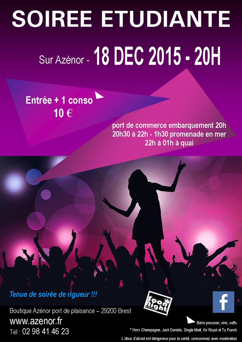djanimation29's tweet photo. 1ere soirée étudiante sur azénor à brest
 #vedettesazenor  #animation29 #Brest  #SoireeDeDingue https://t.co/VTbROnoepl
