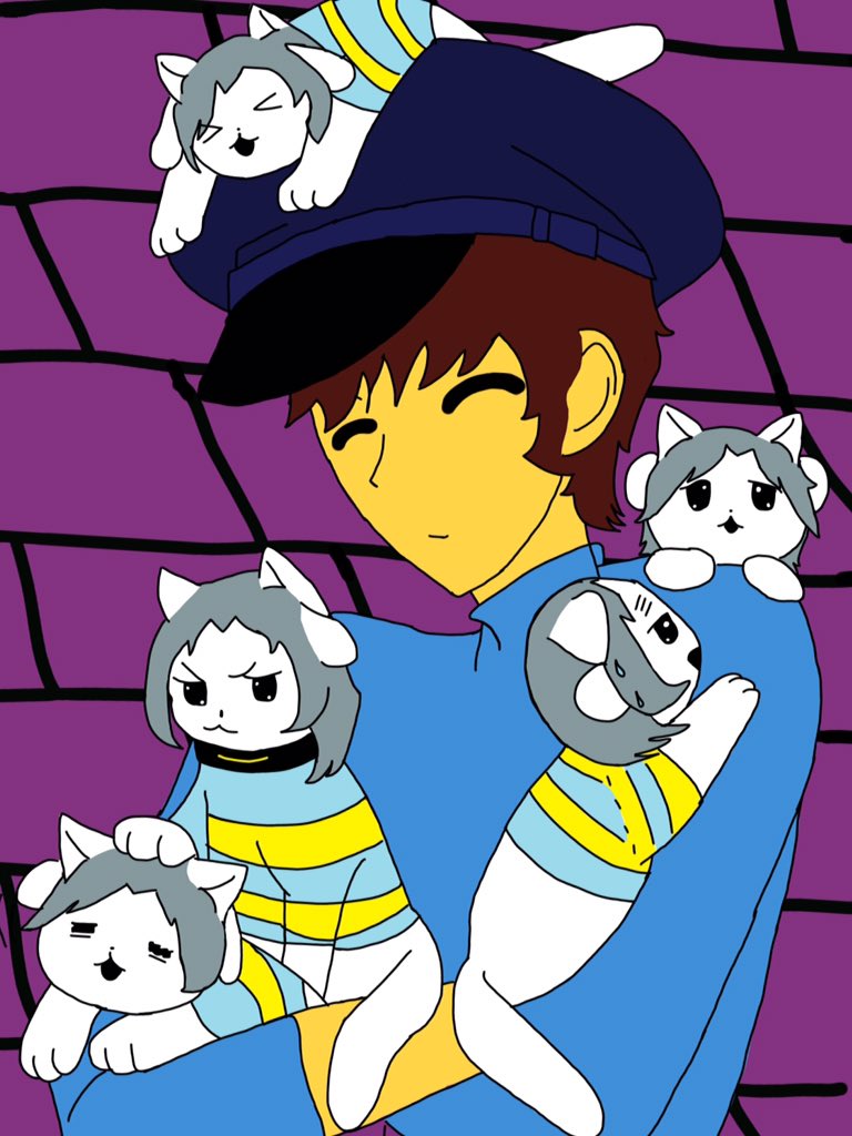 I got the Temmie swag.....?