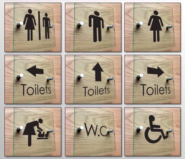 PrintonDisplay's tweet image. Acrylic signs and stand off fixings different colours.