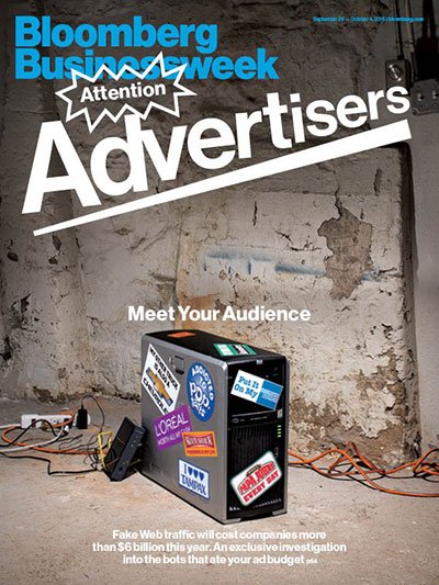 PracticeMBA's tweet image. "increasingly, digital ad viewers aren’t human" (but you can buy them anyway). - bloom.bg/1P2VknI