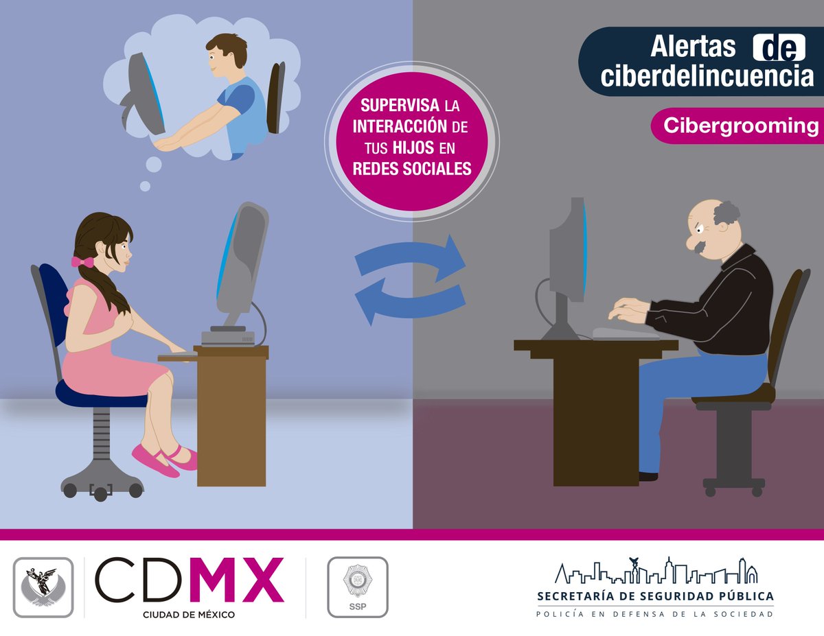 SSC_CDMX's tweet photo. #TipSSPDF Durante las vacaciones, supervisa e identifica los usuarios con los que interactúan tus hijos. https://t.co/V3kEg432Hy