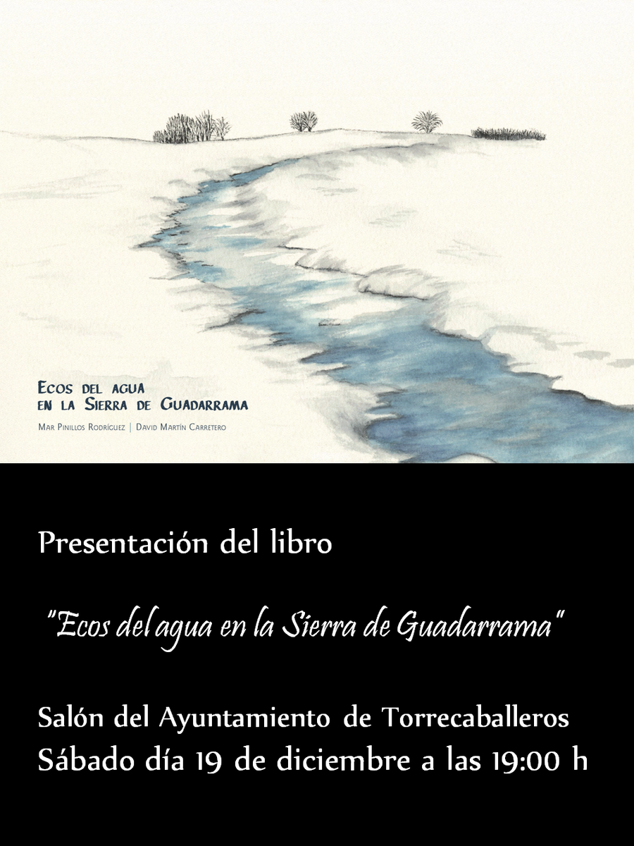 Este próximo sábado, presentación de nuestro libro en #Torrecaballeros #PNGuadarrama escueladenaturalistas.com/2015/12/01/eco…