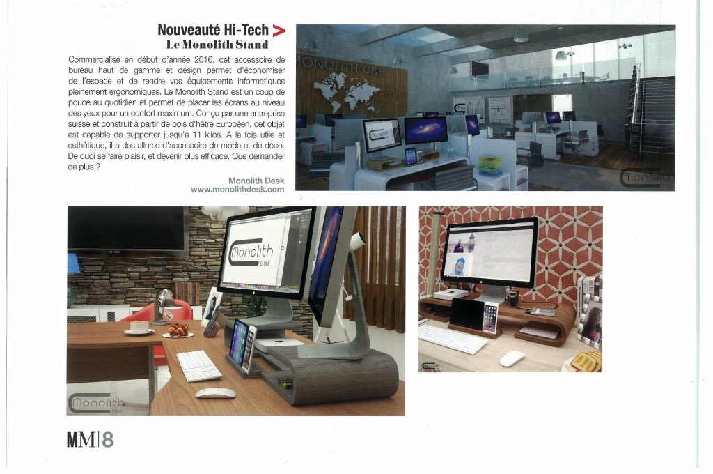MonolithDesk tweet picture