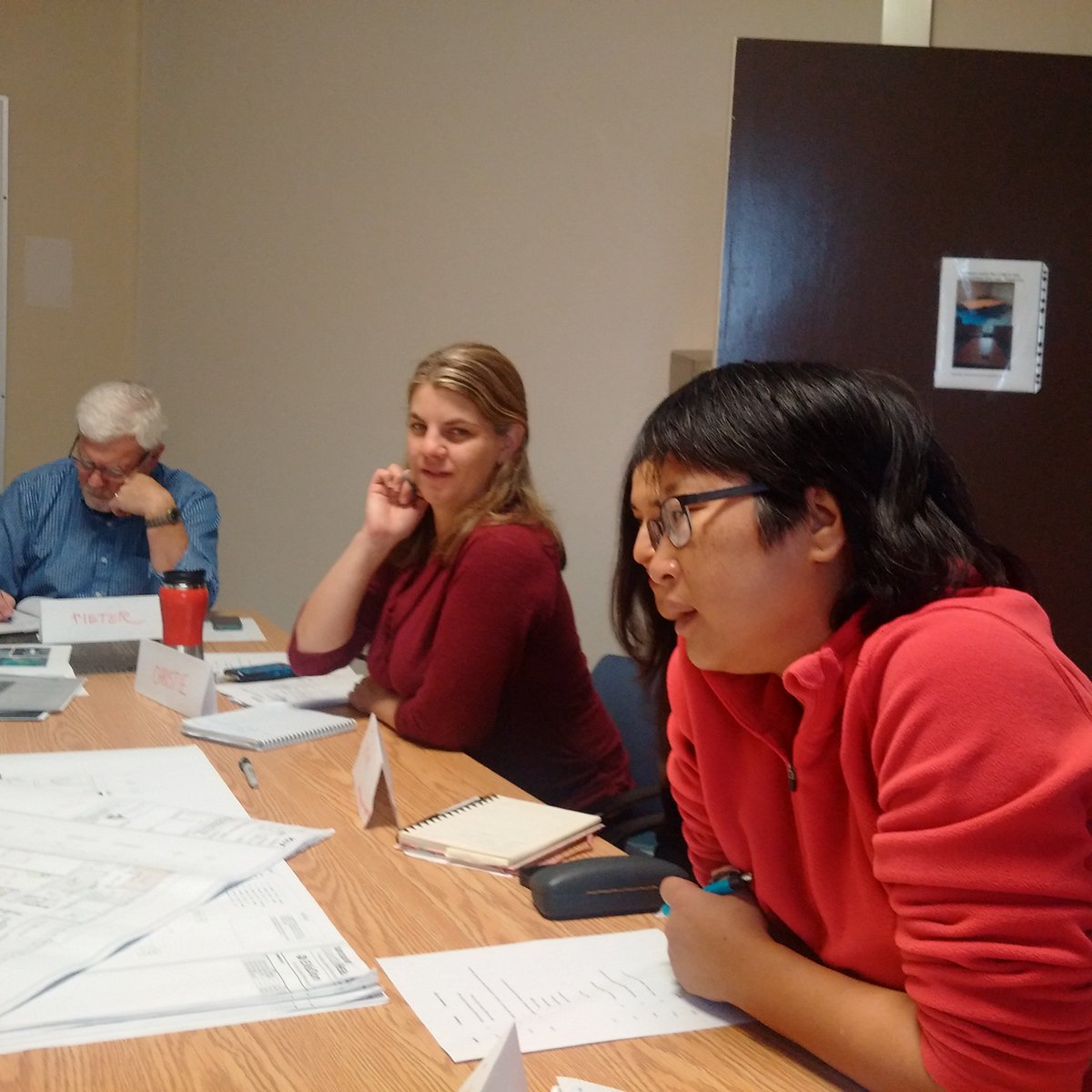 PiddockePam's tweet photo. Interior design selection for new Segal building for mental health at VGH https://t.co/vH0AsID4Wz