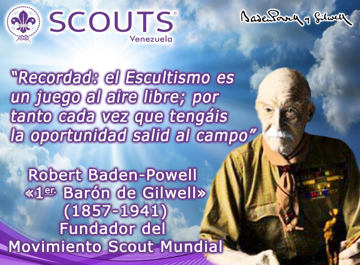 scoutsvenezuela's tweet image. #OrgullososDeSerScouts