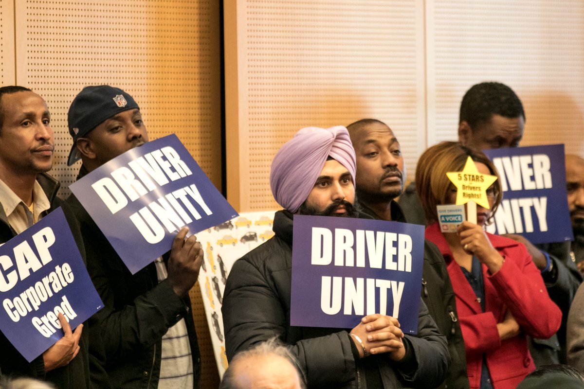 clayPDX's tweet photo. Taxi/Uber/Lyft drivers pack City Hall for historic vote allowing unionization: https://t.co/pGpMycm2Za @Teamsters https://t.co/tWrghouyzg