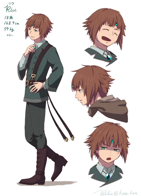 #うちの子がアニメ化したときの原作との比較
なにこの超楽しいタグ素敵 