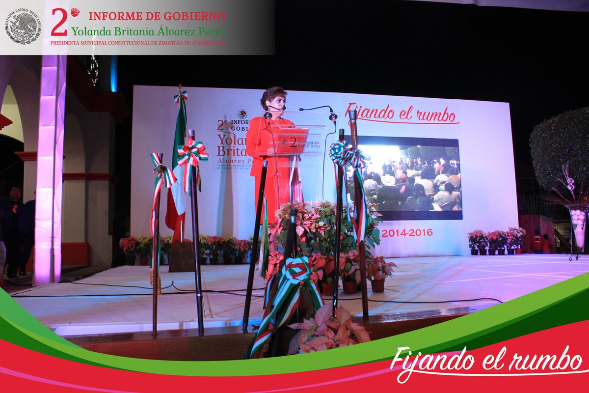 YolandaBritania's tweet photo. #FijandoElRumbo Termina el 2° Informe de Gobierno del Municipio de Zimatlán de Álvarez #Oaxaca https://t.co/3kQ1Lpir6p