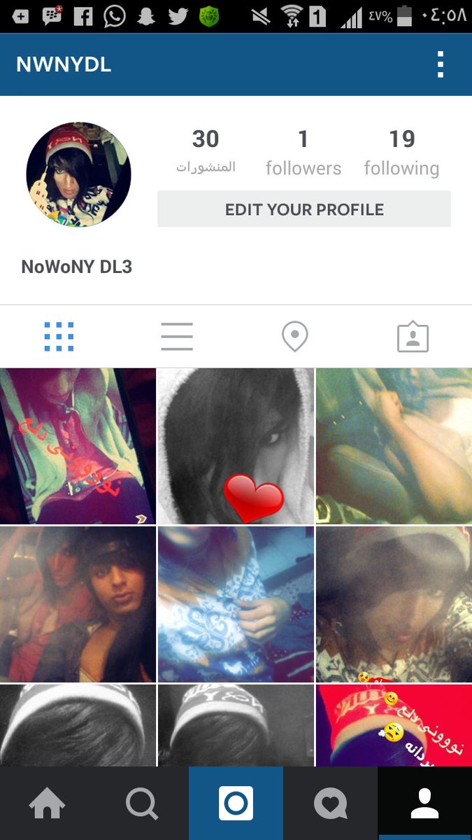 ضيفوني استقرام حسابي جديد