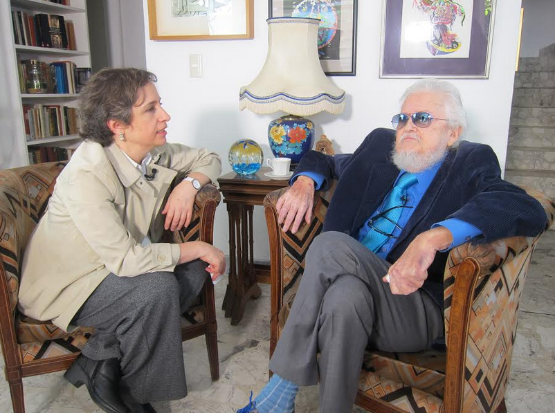 aristeguicnn's tweet photo. Mira la entrevista con Fernando del Paso, ganador del premio Cervantes 2015, en @CNNEE a las 10pm #México (11pm ET) https://t.co/DmKOxYI3In