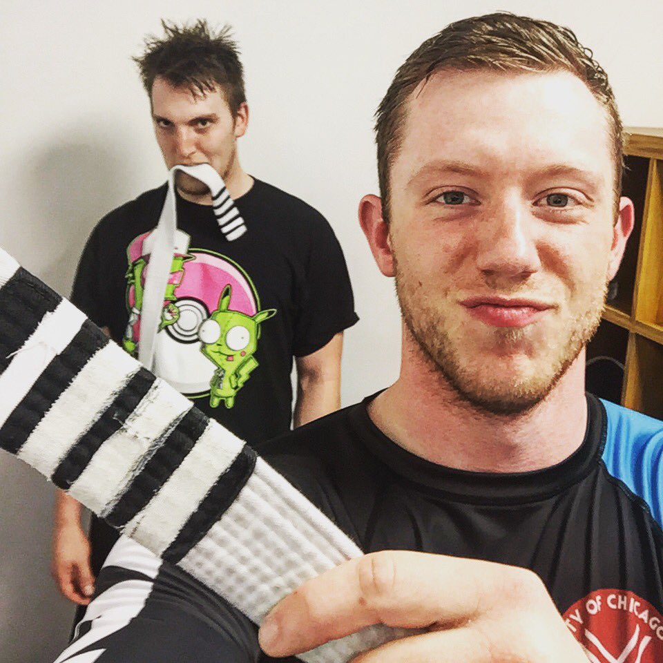 Showtime43CC's tweet photo. 4th stripe. One step closer to my blue belt #JiuJitsu #Performex https://t.co/MPg4f4ynTT