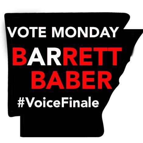 mpatathletics's tweet photo. Let's not forget where @BarrettBaber is from! Way to represent home Barrett! #TheVoice https://t.co/zzxf0DUqFN