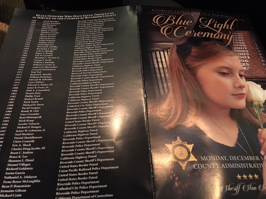 theRJlife's tweet photo. #bluelightceremony @RSO #rememberfallenheroes https://t.co/XLRsULO53b
