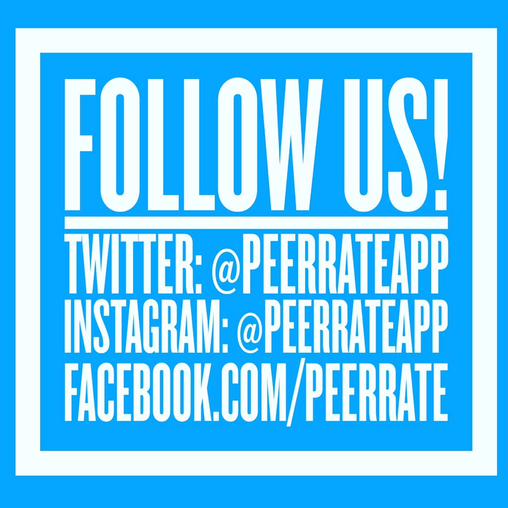 PeerRateApp's tweet image. Follow us across the digital world! #startup #PeerRateApp #Craigslist #OfferUp ##siliconbeach #SiliconValley