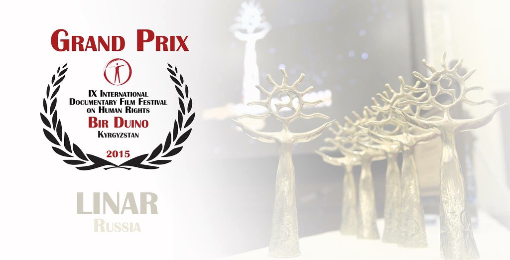 LinarMovie's tweet photo. LINAR won the Grand Prix of the IX International Documentary Film Festival on Human Rights @Bir_DuinoKG Kyrgyzstan https://t.co/TnqxDefbX6