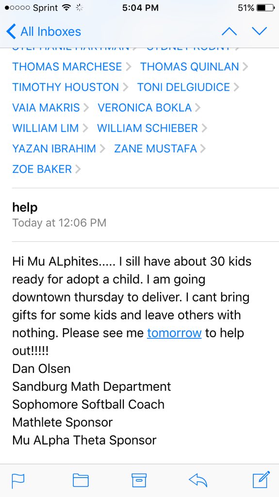 Mikaela___15's tweet image. Anyone in Mu Alpha Theta who hasn&apos;t adopted a child hit up Mr Olsen❗️❗️❗️❗️