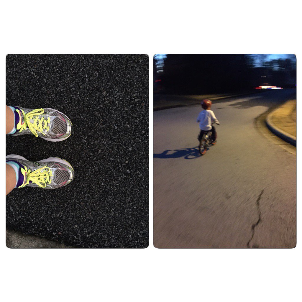 MrsChrisGodfrey's tweet photo. When it is in the mid 60s, you take your pace bike and get a run in. #Decsummer  https://t.co/1eHJ9px2Bg https://t.co/kAjUVWRCNB