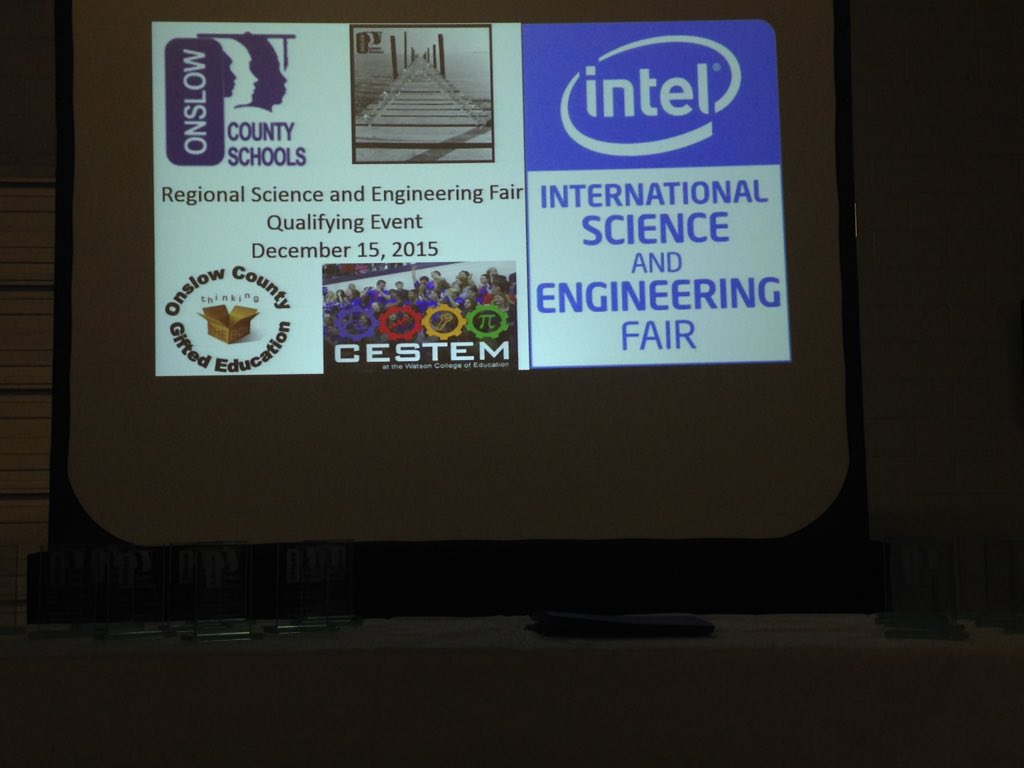 meldernc's tweet image. All ready for 119 @OnslowSchools students and the #sciencefair and #engineeringfair #stem