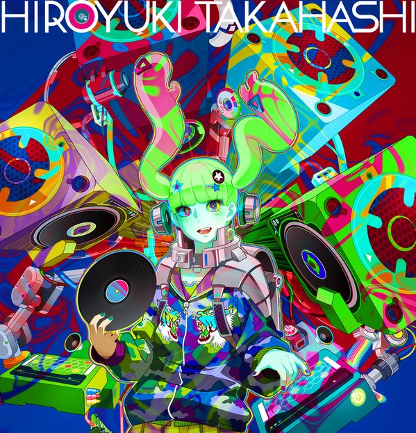 x_HYPERSONIC_x's tweet image. The world is blurring! New art in progress by Hiroyuki Takahashi!