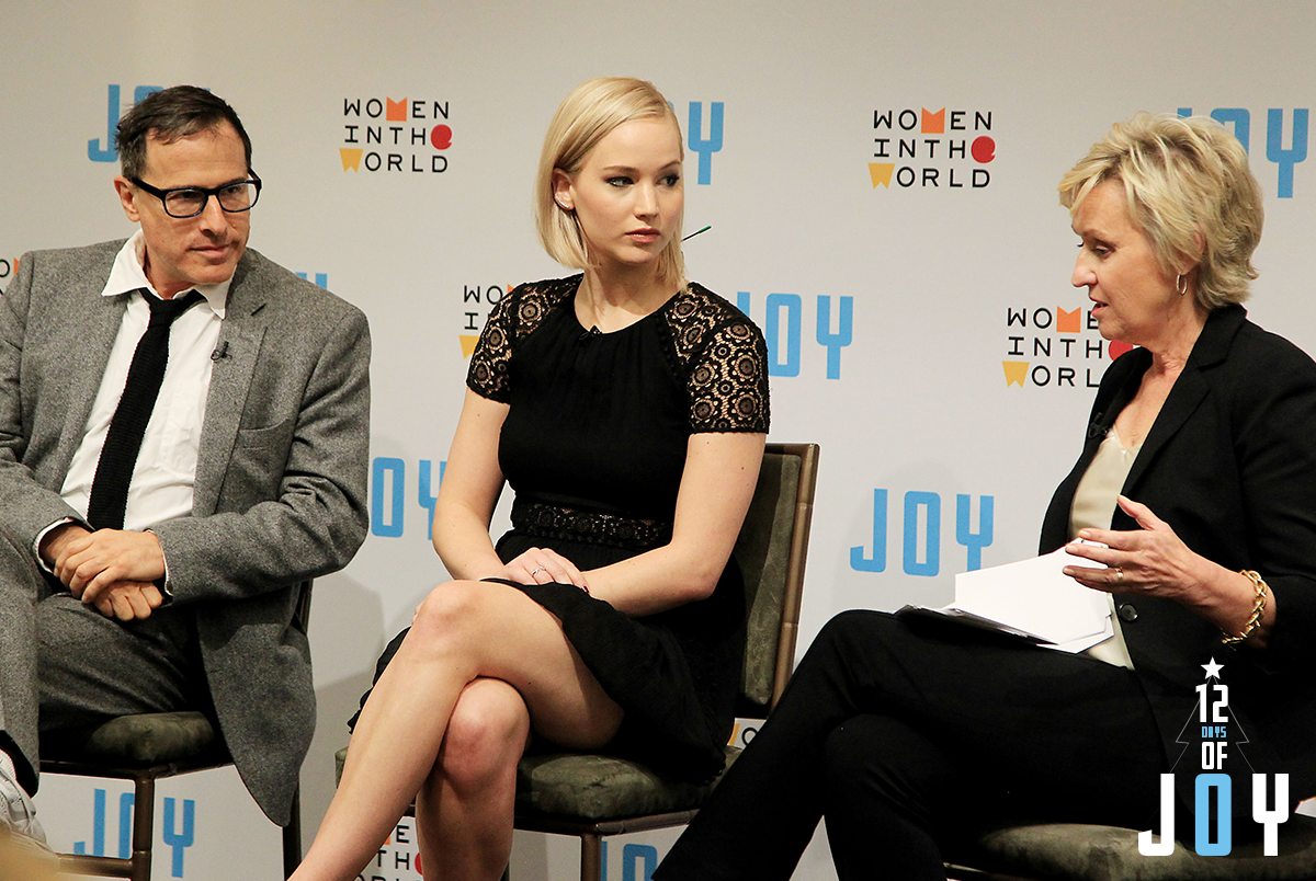 JoyTheMovie's tweet photo. #JenniferLawrence, #DavidORussell &amp; @TinaBrownLM celebrate the #JoyEffect and women entrepreneurship today in #NYC. https://t.co/1JafqbgxlP