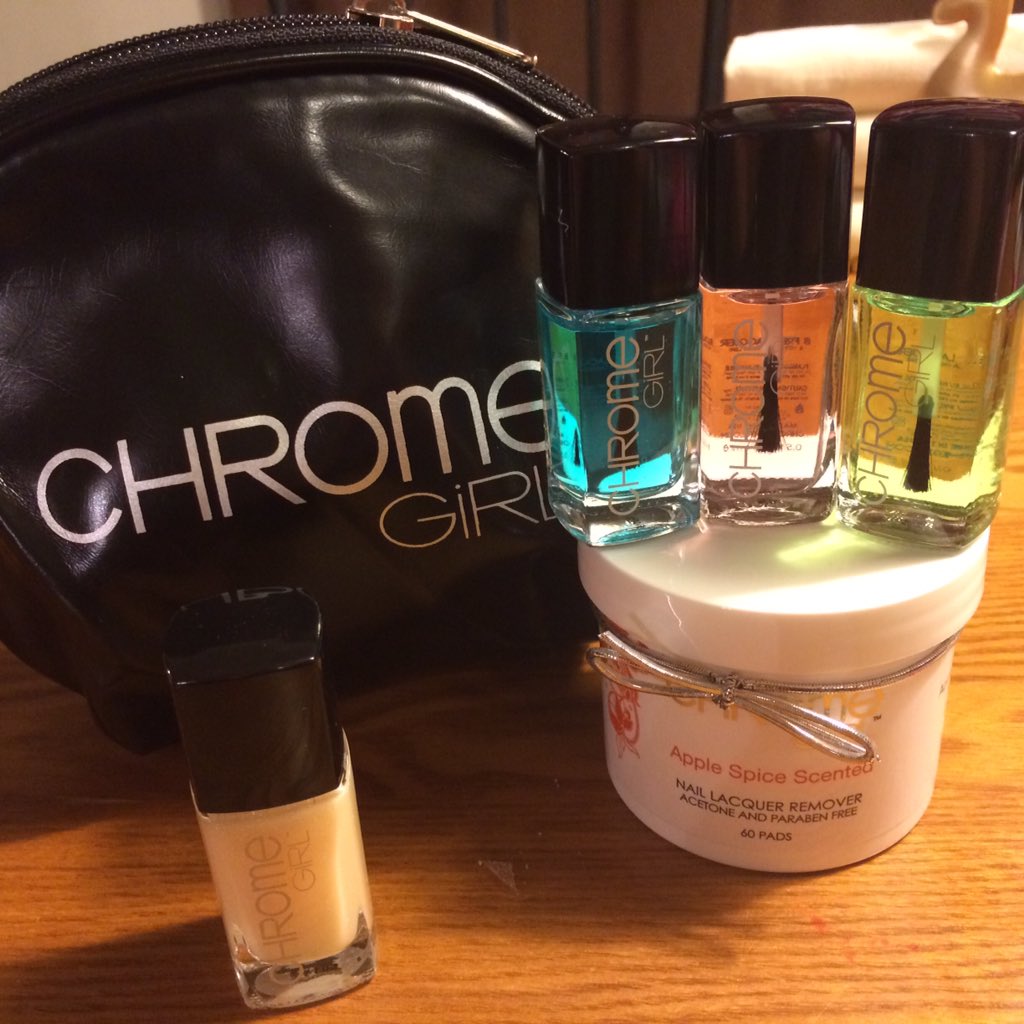 @chromegirlnails @MelissaRavo @jaimeboreanaz Got my order today! My daughter and I are SO excited to try it! #8free