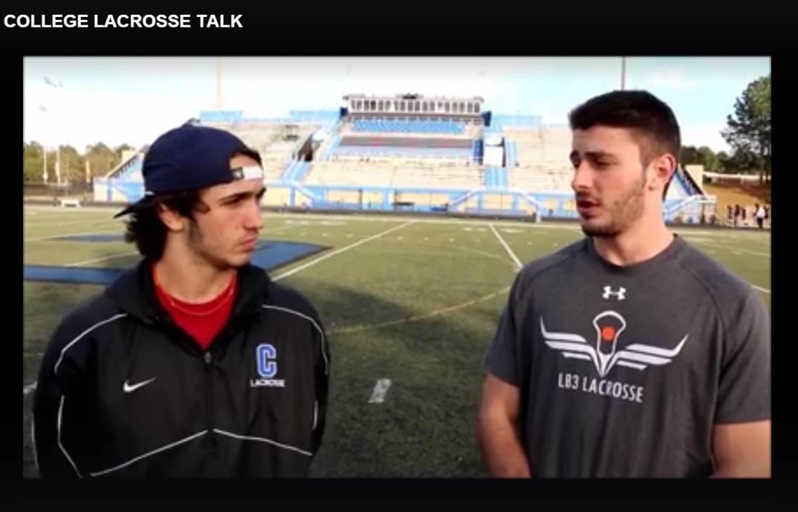 College Lacrosse Talk interviews Mercer University's Jake Sadd, <a href="/JakeSadd21/">Jake</a> 
facebook.com/CollegeLacross…