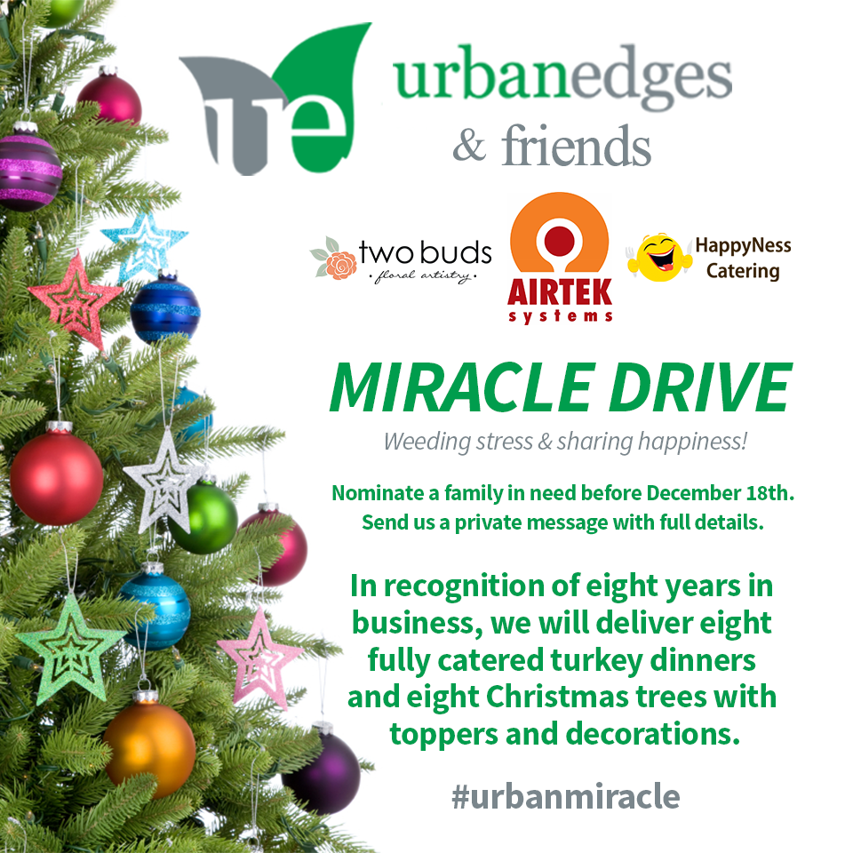 UrbanEdges's tweet photo. Know a deserving family in #yeg? Nominate them! We're helping out 8 families in need this Christmas! #UrbanMiracle https://t.co/k7i4yBtMie
