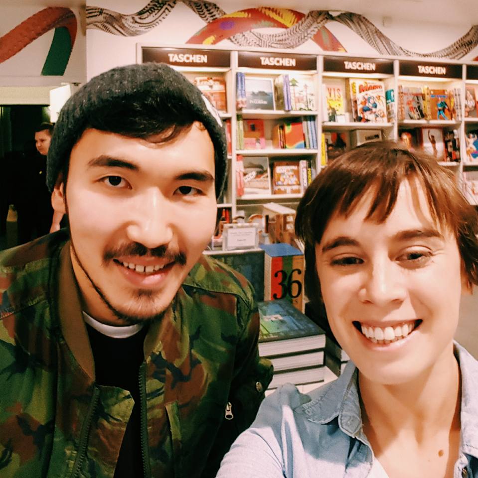 ShoveItMag's tweet photo. @li0nsmane lovely meeting you! keep up the good work on #TheWorktop and hi to @EsteeLalonde too! thanks 4 the selfie https://t.co/UZN77RRbPT